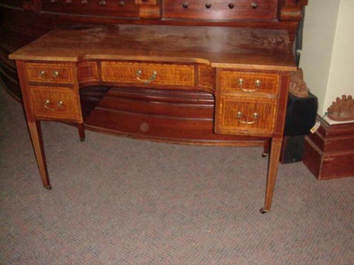 English Sheraton style desk